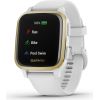 Garmin Venu Sq, white/light gold