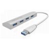 Raidsonic Icy Box 4x Port USB 3.0 Hub, Silver