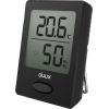 Duux Sense Hygrometer + Thermometer, Black, LCD display