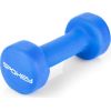 Spokey SHAPE IV Set of Vinyl Dumbbells, 2x2 kg, Blue