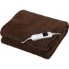 Gallet Electric blanket  GALCCH130 Number of heating levels 9, Number of persons 1, Washable, Remote control, Microfleece, 120 W, Brown