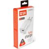 ColorWay AC Charger 1xUSB Quick Charge White, 1 m, 100-240 V, 18 W
