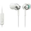 Sony In-ear Headphones EX series, White Sony MDR-EX110AP In-ear, White