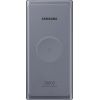 Samsung Wireless Battery Pack 2x USB TypeC DarkGrey 10000mAh Powerbank, mobilā uzlādes iekārta
