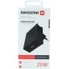 Swissten Premium 20W Tīkla Lādētājs priekš visiem iPhone 12 sērijas modeļiem Melns