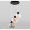 Gr.l.-CUBUS 3x60W E27 melna Modernās lampas
