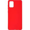 Evelatus  Samsung A31 Soft Touch Silicone Red