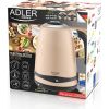 Adler Tējkanna AD 1295	 Electric, 2200 W, 1.7 L, Stainless steel, 360° rotational base, Golden