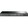 TP-Link TL- SG2428P Switch Web managed, Rack mountable, 24x10/100/1000Mbps RJ45 ports, 4xGigabit SFP slots,PSU single