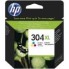 HP 304XL Tri-color Original Ink Cartridge (300 pages) / N9K07AE