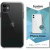 Fusion Ultra Clear Series 2 mm Silikona Aizsargapvalks LG K51S Caurspīdīgs (EU Blister)