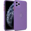 Fusion Breathe Case Силиконовый чехол для Samsung A415 Galaxy A41 Фиолетовый