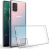 (Ir veikalā) 0.3 mm Izturīgs Silikona Aizsargapvalks Priekš Samsung G988 Galaxy S20 Ultra Caurspīdīgs