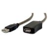 Gembird USB 2.0 active extension cable 10m