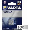 10x2 Varta electronic V 23 GA Car Alarm 12V