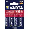 100x4 Varta Longlife Max Power Mignon AA LR06 VPE Outer Box