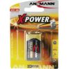 1 Ansmann Alkaline 9V block X-Power