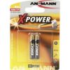 10x2 Ansmann Alkaline AAAA X-Power        1510-0005