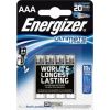 1x4 ENERGIZER Ultimate Lithium Micro AAA LR 03 1,5V