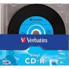 Matricas CD-R AZO Verbatim 700MB Vinyl 1x-52x, 10 Pack Slim