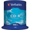 Matricas CD-R Verbatim 700MB 1x-52X Extra Protection, 100 Pack Spindle