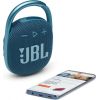 JBL ūdensizturīga portatīvā skanda ar karabīni, zila - JBLCLIP4BLU