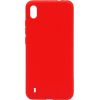 Evelatus Samsung A10 Soft Touch Silicone Red