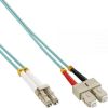 InLine Patchcord światłowodowy LC/SC, 50/125µm, OM3 0.5m (88644O)