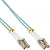 InLine Patchcord światłowodowy LC/LC, 50/125µm, OM3 15m (88545O)