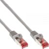 InLine Patchcord S/FTP, PiMF, Cat.6, 250MHz, halogen free, szary 15m (76915)