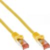 InLine Patchcord S/FTP, PiMF, Cat.6, 250MHz, PVC, CCA, żółty 10m (76110Y)