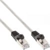 InLine Patchcord SF/UTP Cat.5e, przeźroczysty 25m (72525T)