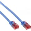 InLine Ultraslim Patchcable U/UTP, Cat.6, niebieski, 10m (71600B)