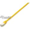 Equip Patchcord Cat6a, S/FTP, 10m, żółty (605666)