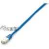 Equip Patchcord Cat6a, S/FTP, 10m, niebieski (605636)