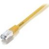 Equip Patchcord, S/FTP, Cat6A, PIMF, HF, 20m, żółty (605669)