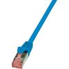 LogiLink Patchcord CAT.6 S/FTP 7,50m, niebieski (CQ2086S)