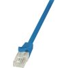 LogiLink CAT 5e Patchcord U/UTP Niebieski 10M (CP1096U)