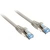 InLine Patch kabel sieciowy Cat.6A, S/FTP (PiMf), 500MHz, szary, 1,5m (76814)