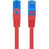 Lanberg PATCHCORD KAT.6A S/FTP LSZH CCA 20M CZERWONY FLUKE PASSED LANBERG