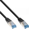 InLine InLine - Patch Cable - RJ-45 (M) to RJ-45 (M) - 20,0m - SFTP, PiMF - CAT 6a - Outdoor, Round, Stranded - Black (72820S)