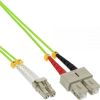 InLine Patchcord światłowodowy Duplex LC/SC, 50/125µm, OM5, 10m (88640Q)