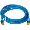 Digitus Kabel krosowy patchcord S/FTP kat. 6A LS0H niebieski 2m (DK-1644-A-020/B)