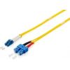 Equip Patchcord światłowodowy ST - ST Singlemode Duplex OS2, 3m, żółty (252233)