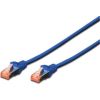 Digitus Patchcord S/FTP, Cat6, 5m, niebieski (DK-1644-050/B)