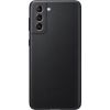 Samsung - Galaxy S21+ Plus Leather Cover Black Oriģinālie maciņi