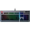 Thermaltake Gaming Keyboard Level 20 RGB Titanium Cherry MX Blue klaviatūra KB-LVT-BLSRUS-01