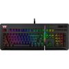 Thermaltake Gaming keyboard Level 20 RGB Black Cherry MX Blue klaviatūra (KB-LVT-BLBRUS-01)