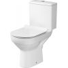 WC  s CERSANIT CITY 604 CLEAN ON 3/5l ar duroplast SC EO SLIM vāku