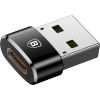 Baseus CAAOTG-01 универсальный OTG адаптер USB 3.0 на USB-C 3.1 черный